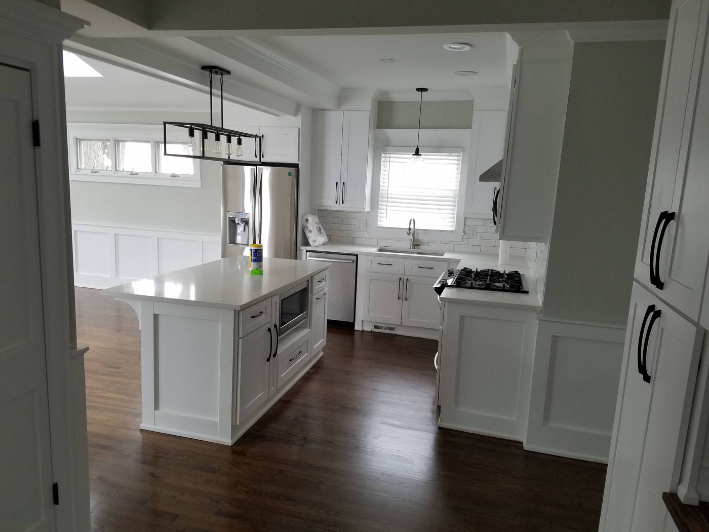 Hardwood floor completed by Artelier Floors
